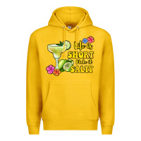 Lemon life is short make it salty Premium Hoodie - Jasminsmagicworld