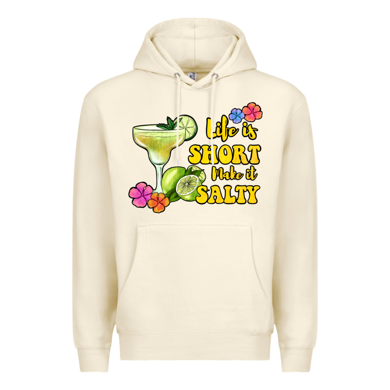 Life Is Short Make It Salty Premium Hoodie by Jasminsmagicworld | Teevron