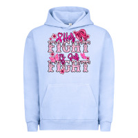 Pigment Grape Ice Her fight is our fight Cancer Awareness Urban Hoodie - HowdyJamesFarm