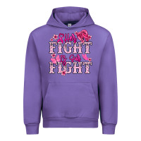 Tulip Her fight is our fight Cancer Awareness Urban Hoodie - HowdyJamesFarm