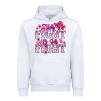White Her fight is our fight Cancer Awareness Urban Hoodie - HowdyJamesFarm