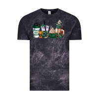 Cloud Black hunter green hockey coffee cups Vintage Tee - AdoDesignShop