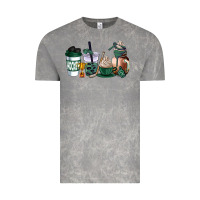 Cloud Rock hunter green hockey coffee cups Vintage Tee - AdoDesignShop