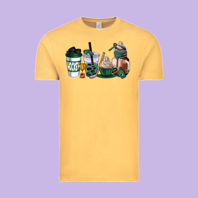 Hunter Green Hockey Coffee Cups Vintage Tee Designed By Adodesignshop