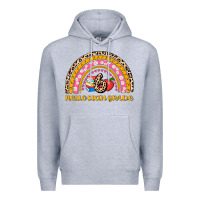 Heather Grey back to school rainbow hello sixth grade Premium Hoodie - AdoDesignShop