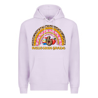 Lilac back to school rainbow hello sixth grade Premium Hoodie - AdoDesignShop