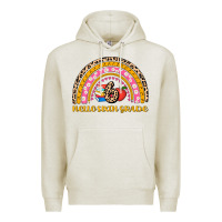 Oatmeal Heather back to school rainbow hello sixth grade Premium Hoodie - AdoDesignShop