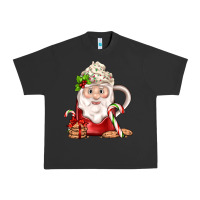 Pigment Black santa coffee Urban Heavy Tee - JahusDesignShop