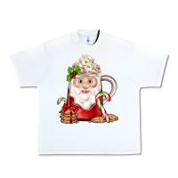 White santa coffee Urban Heavy Tee - JahusDesignShop