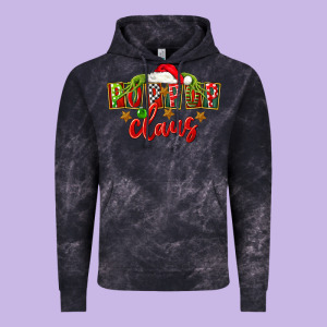 Christmas Pop Pop Claus Vintage Hoodie Designed By Fadigitalartstudio