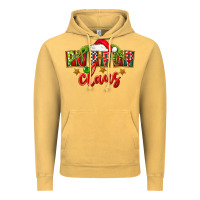 Vintage Mustard christmas pop pop claus Vintage Hoodie - FaDigitalArtStudio