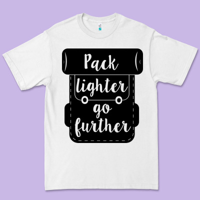 Premium Tee pack lighter go further