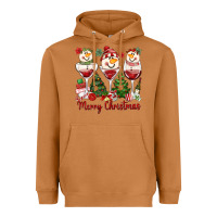 Meerkat merry christmas wine and cocktails Heavyweight Hoodie - MaliasSmallBusiness