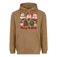 Toasted Coconut merry christmas wine and cocktails Heavyweight Hoodie - MaliasSmallBusiness