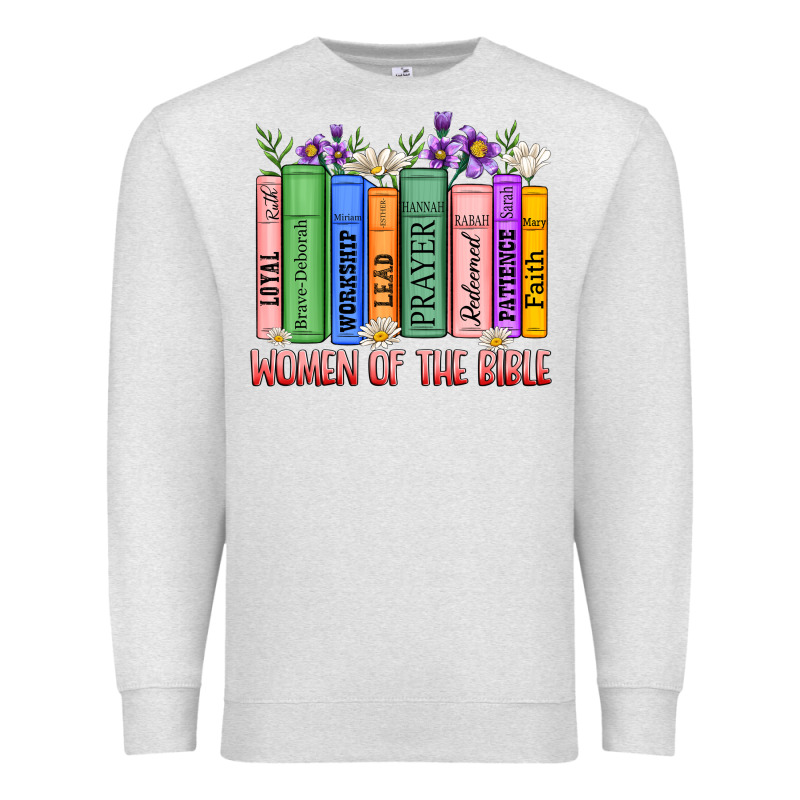 Women Of The Bible Premium Sweatshirt by MaliasSmallBusiness | Teevron