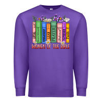 Purple women of the bible Premium Sweatshirt - MaliasSmallBusiness