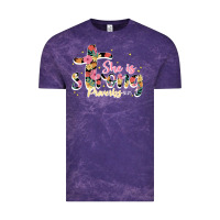 Cloud Purple she is strong proverbs 31 25 Vintage Tee - JahusDesignShop