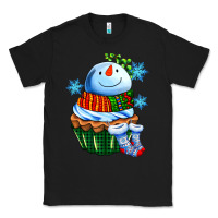 Black snowman cupcake Classic Tee - AdoDesignShop