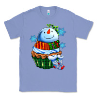 Colony Blue snowman cupcake Classic Tee - AdoDesignShop