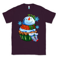 Plum snowman cupcake Classic Tee - AdoDesignShop