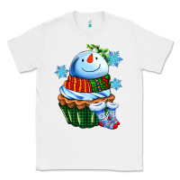 White snowman cupcake Classic Tee - AdoDesignShop