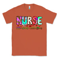 Copper Nurse Coffee Scrubs Rubber Gloves Classic Tee - CowhideDigitalArt