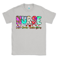 Moon Dust Nurse Coffee Scrubs Rubber Gloves Classic Tee - CowhideDigitalArt