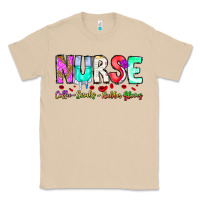 Mushroom Nurse Coffee Scrubs Rubber Gloves Classic Tee - CowhideDigitalArt