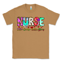 Toasted Coconut Nurse Coffee Scrubs Rubber Gloves Classic Tee - CowhideDigitalArt