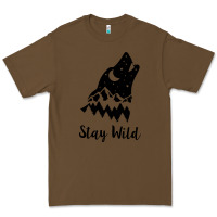 Cacao stay wild Premium Tee - Unal Design