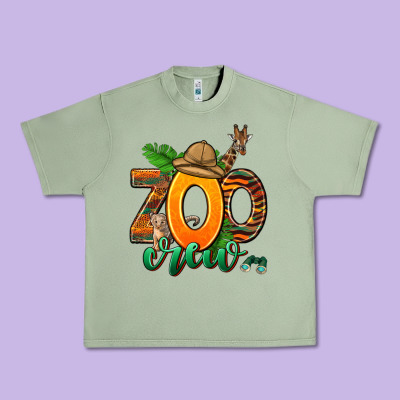 Zoo Crew Urban Heavy Tee Designed By Adodesignshop