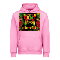 Fuchsia Pink i paused my game Urban Hoodie - TumblerDesignByShophia