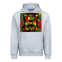 Heather Grey i paused my game Urban Hoodie - TumblerDesignByShophia