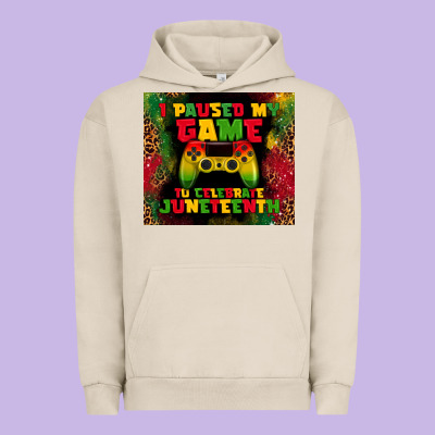 I Paused My Game Urban Hoodie Designed By Tumblerdesignbyshophia