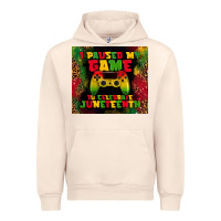 Sandshell i paused my game Urban Hoodie - TumblerDesignByShophia