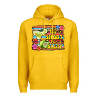 Lemon life is short make it salty Premium Hoodie - Jasminsmagicworld