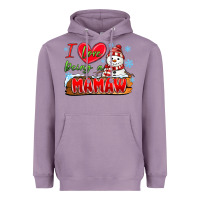 Lavender i love being a mamaw Heavyweight Hoodie - MaliasSmallBusiness