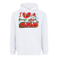 White i love being a mamaw Heavyweight Hoodie - MaliasSmallBusiness