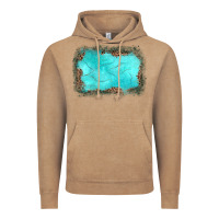 Vintage Coffee gemstone leopard background Vintage Hoodie - JahusDesignShop