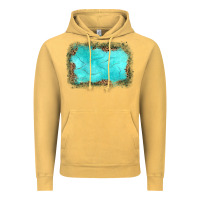 Vintage Mustard gemstone leopard background Vintage Hoodie - JahusDesignShop