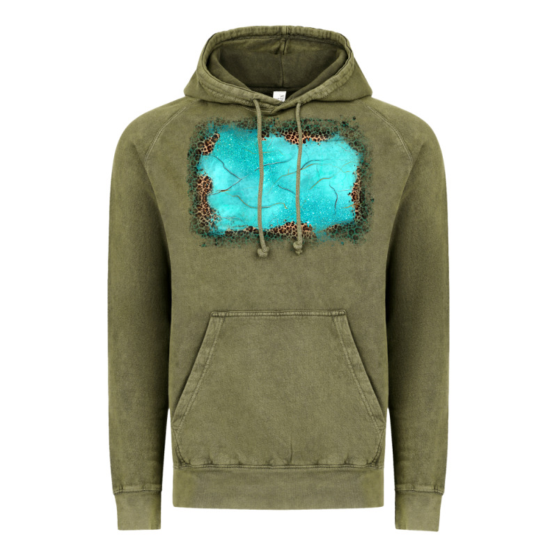 Gemstone Leopard Background Vintage Hoodie by JahusDesignShop | Teevron