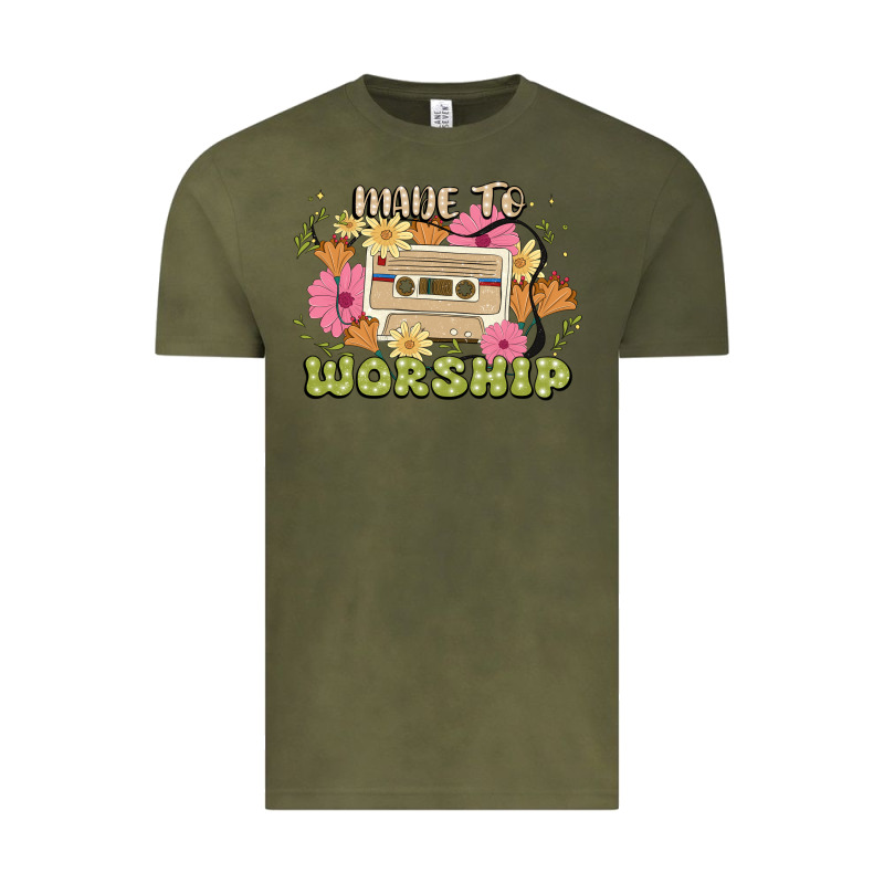 Made To Worship Vintage Tee by JahusDesignShop | Teevron