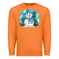 Carrot winter snowman Premium Sweatshirt - MaliasSmallBusiness