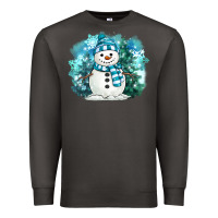 Smoke winter snowman Premium Sweatshirt - MaliasSmallBusiness