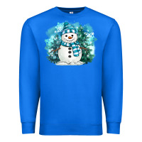 True Royal winter snowman Premium Sweatshirt - MaliasSmallBusiness