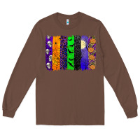 Chestnut halloween brush stroke Long Sleeve Tee - JahusDesignShop