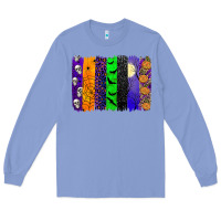 Colony Blue halloween brush stroke Long Sleeve Tee - JahusDesignShop