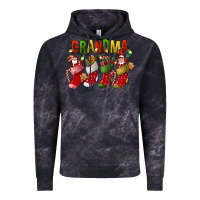 Cloud Black christmas grandma Vintage Hoodie - FaDigitalArtStudio
