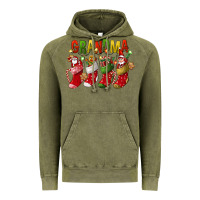 Vintage Olive christmas grandma Vintage Hoodie - FaDigitalArtStudio