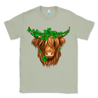 Matcha St. Patrick’s Day Long Hair Shaggy Cow Classic Tee - Jasminsmagicworld